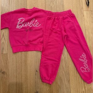 BARBIE X ZARA!!! Adorable matching set in hot pink with rhinestones